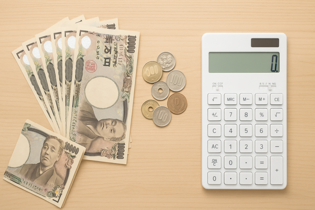 お金と電卓