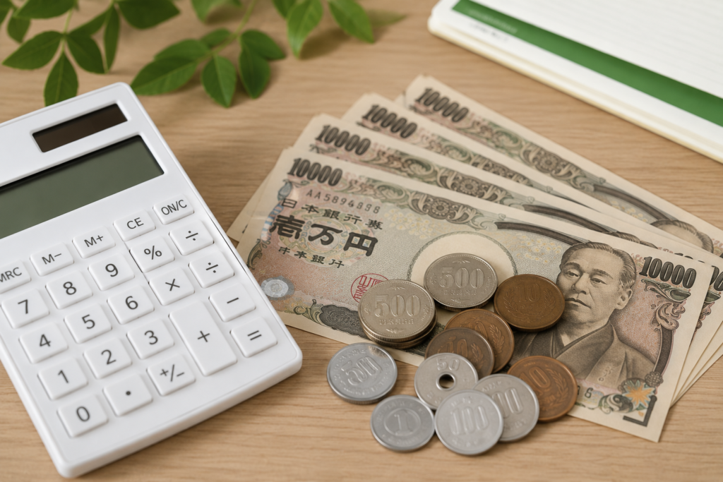 お金と電卓